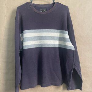 Abercrombie & Fitch Purple Crew Neck Pullover Sweater, Men's Size Medium